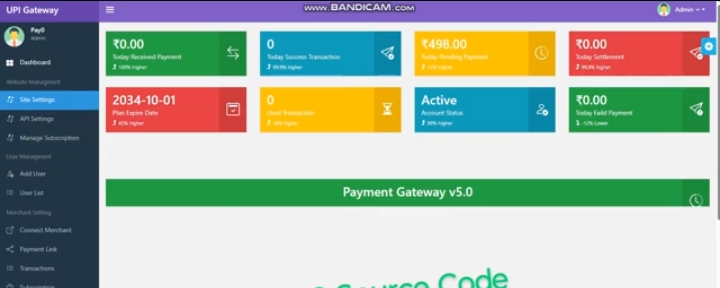 UPI PAYMENT GATEWAY POP-UP CODE